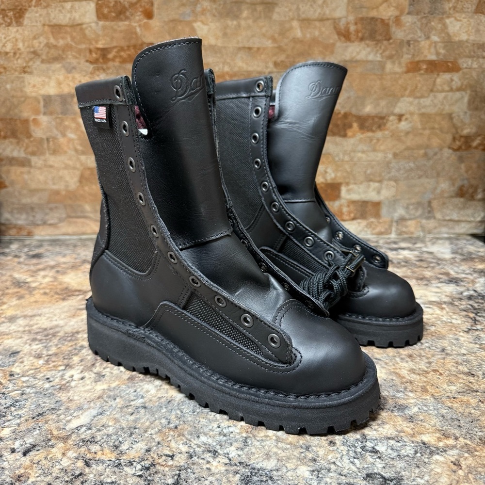 Danner leather combat Boot Acadia 8 Blk 200g Women Size 5